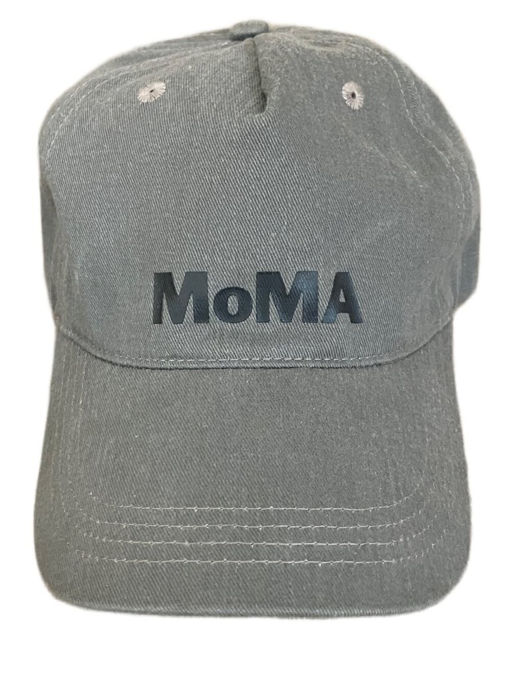 MoMA Museum of Modern Art NYC Unisex Cap Hat Gray Green OSFM NWOT